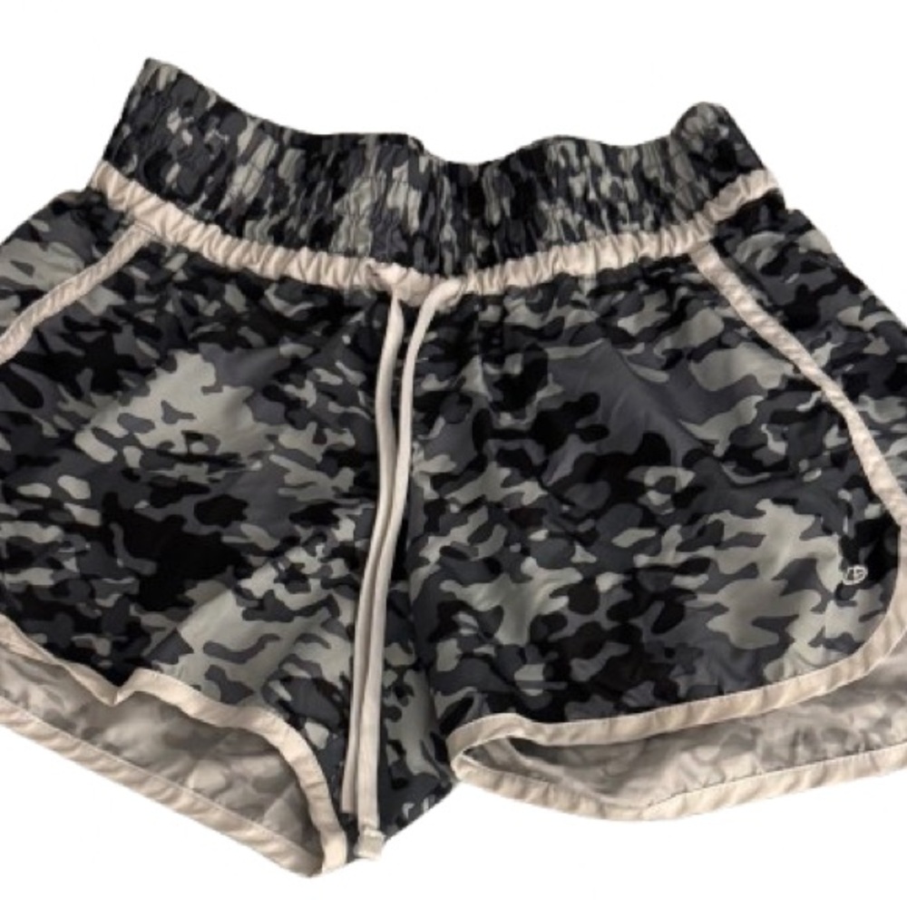 Champion Women's Black Camouflage Athletic Shorts